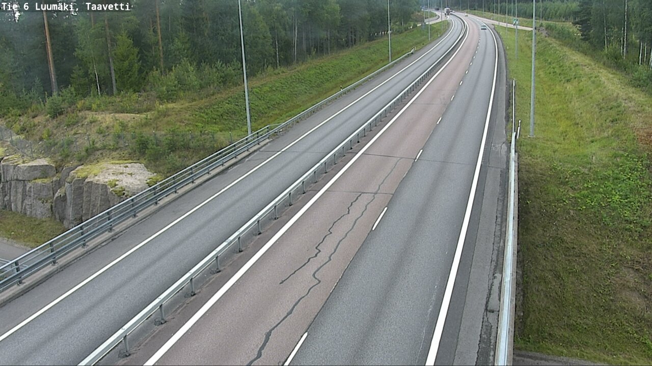 Kelikamerat Kuva Tie 6 Luumäki, Taavetti, Luumäki, Etelä-Karjala