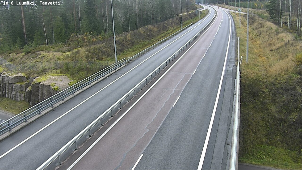 Kelikamerat Kuva Tie 6 Luumäki, Taavetti, Luumäki, Etelä-Karjala