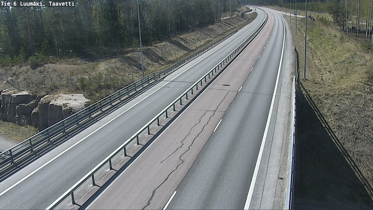 Kelikamerat Kuva Tie 6 Luumäki, Taavetti, Luumäki, Etelä-Karjala