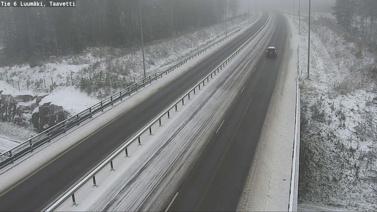 Weather Camera Image Road 6 Luumäki, Taavetti, Luumäki, Etelä-Karjala
