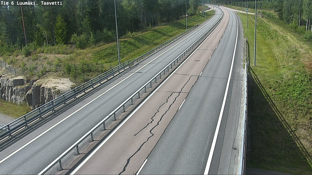 Kelikamerat Kuva Tie 6 Luumäki, Taavetti, Luumäki, Etelä-Karjala