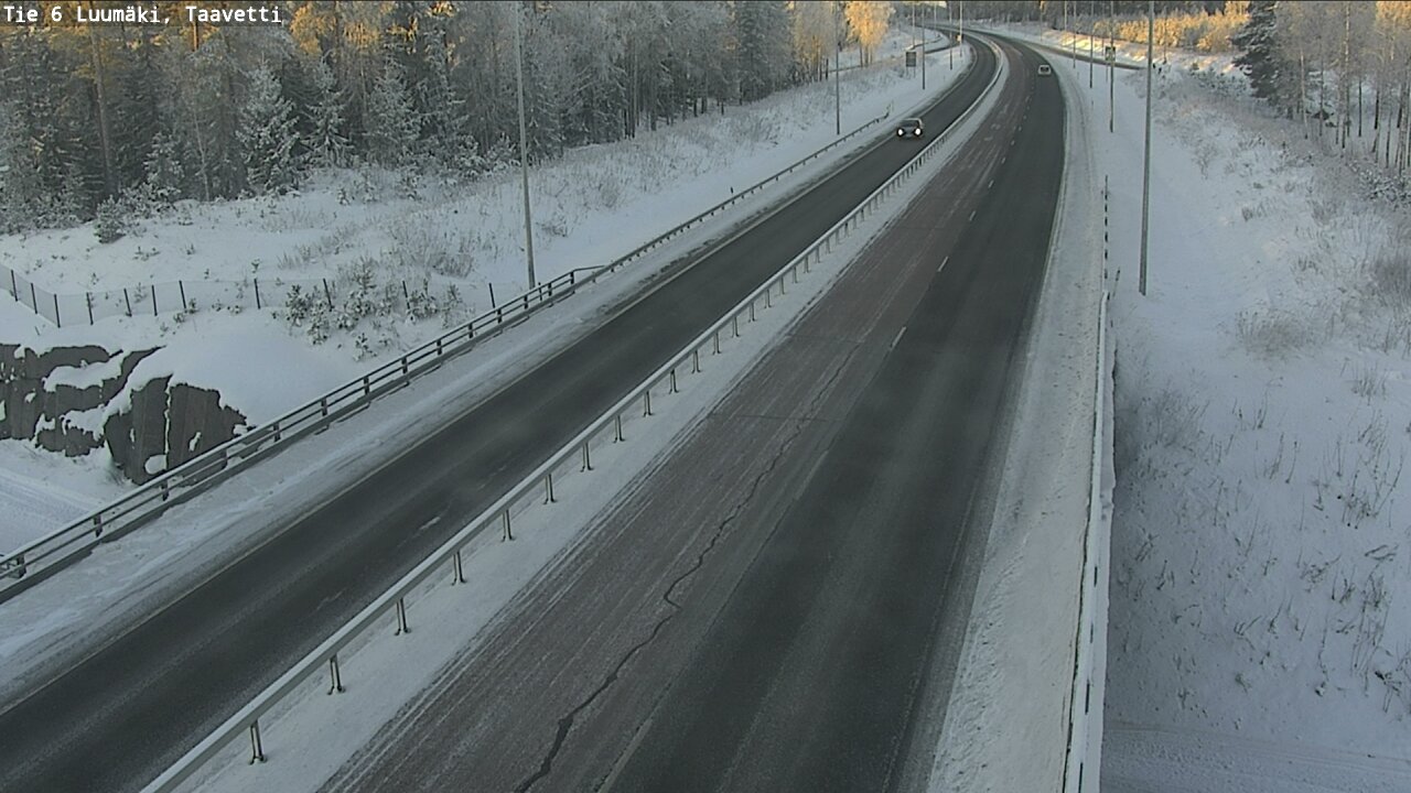 Weather Camera Image Road 6 Luumäki, Taavetti, Luumäki, Etelä-Karjala