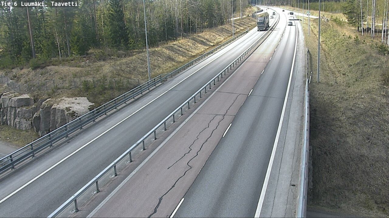 Kelikamerat Kuva Tie 6 Luumäki, Taavetti, Luumäki, Etelä-Karjala