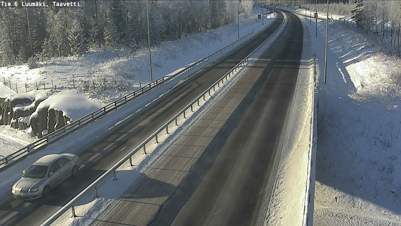 Weather Camera Image Road 6 Luumäki, Taavetti, Luumäki, Etelä-Karjala