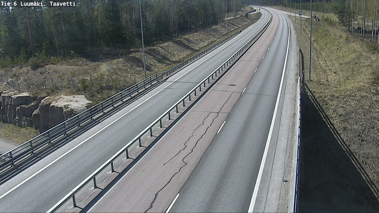 Kelikamerat Kuva Tie 6 Luumäki, Taavetti, Luumäki, Etelä-Karjala