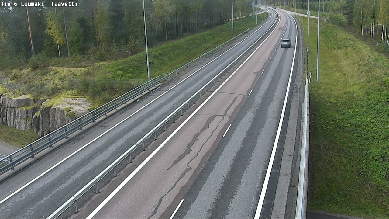 Weather Camera Image Road 6 Luumäki, Taavetti, Luumäki, Etelä-Karjala