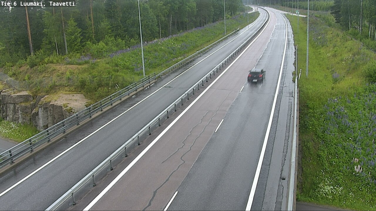 Kelikamerat Kuva Tie 6 Luumäki, Taavetti, Luumäki, Etelä-Karjala