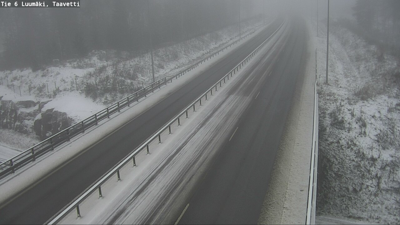 Weather Camera Image Road 6 Luumäki, Taavetti, Luumäki, Etelä-Karjala