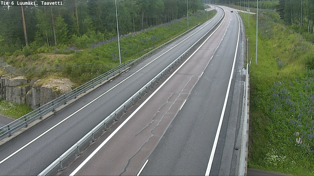 Kelikamerat Kuva Tie 6 Luumäki, Taavetti, Luumäki, Etelä-Karjala
