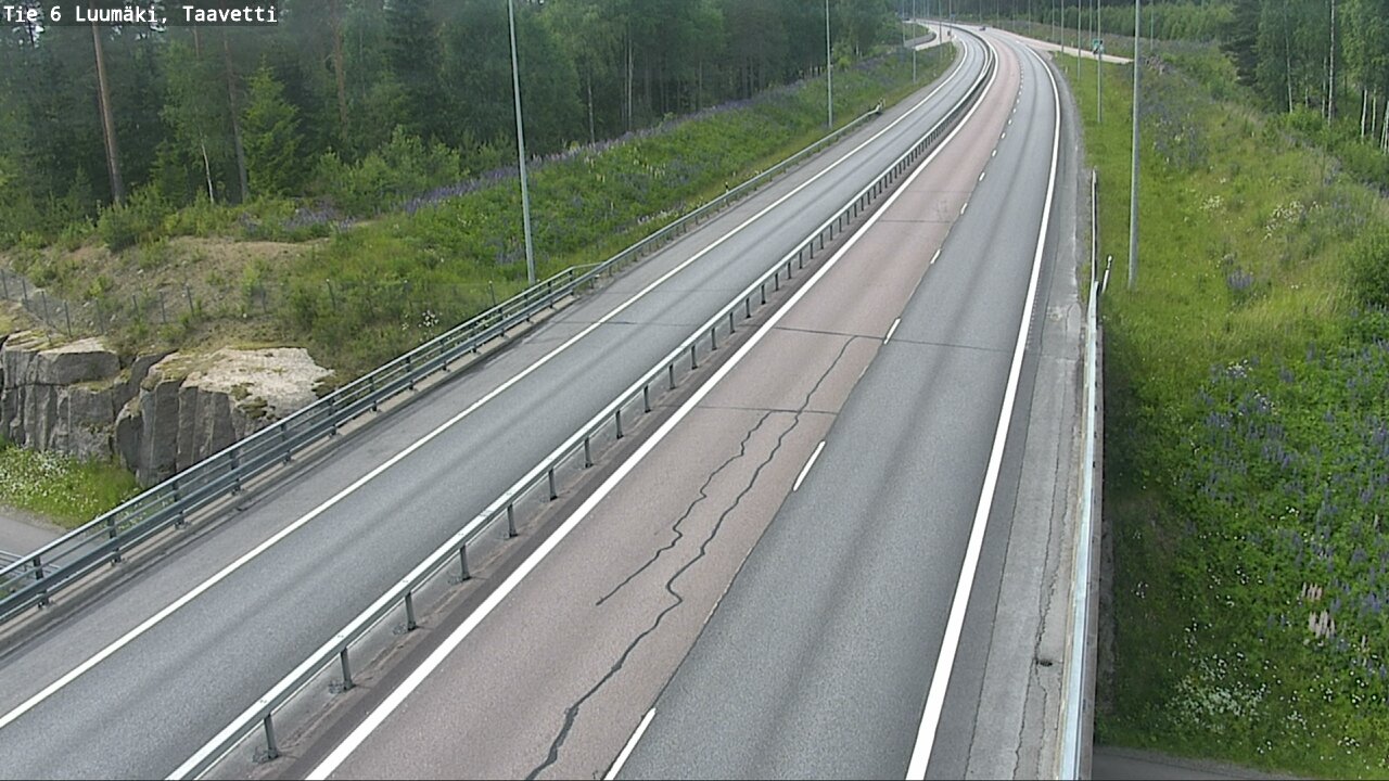 Kelikamerat Kuva Tie 6 Luumäki, Taavetti, Luumäki, Etelä-Karjala