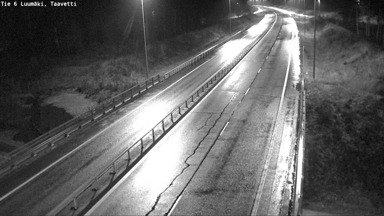 Weather Camera Image Väg 6 Luumäki, Taavetti, Luumäki, Etelä-Karjala