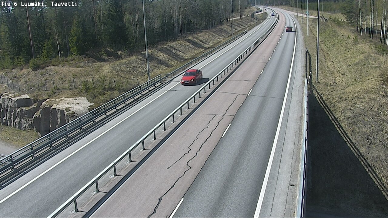 Kelikamerat Kuva Tie 6 Luumäki, Taavetti, Luumäki, Etelä-Karjala