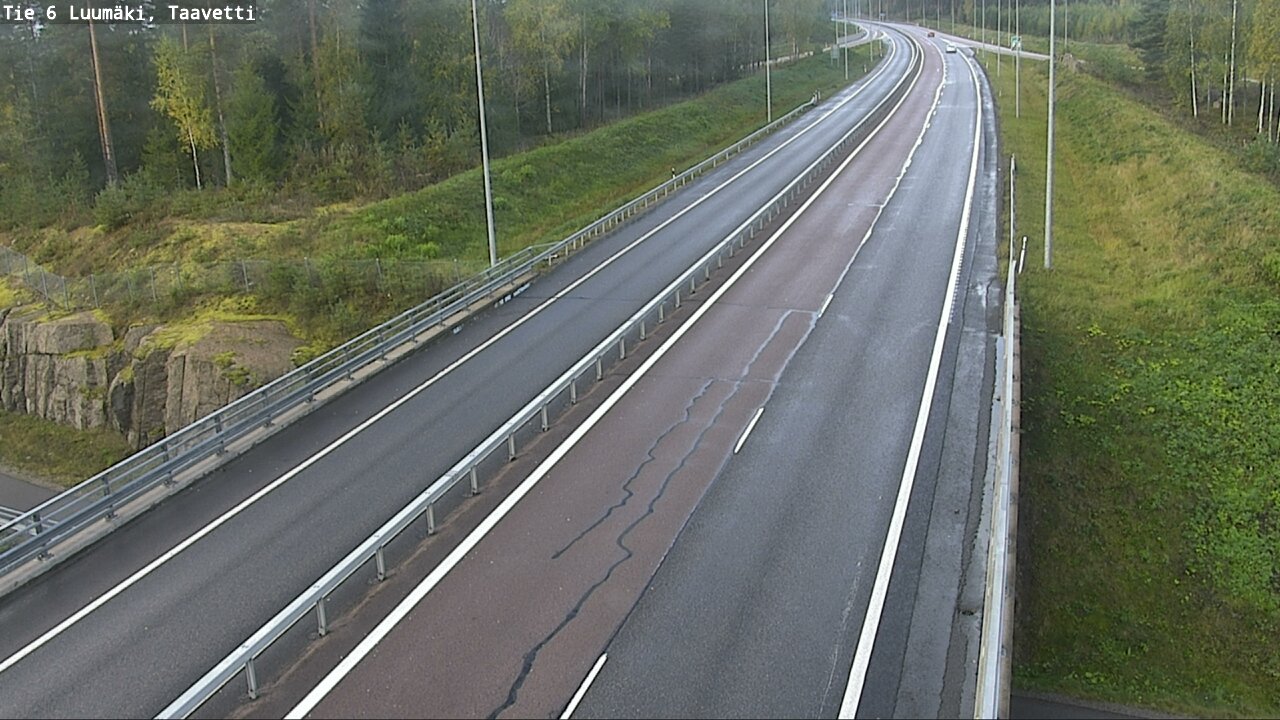 Weather Camera Image Road 6 Luumäki, Taavetti, Luumäki, Etelä-Karjala
