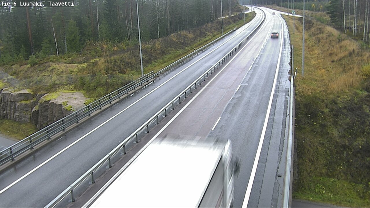 Weather Camera Image Väg 6 Luumäki, Taavetti, Luumäki, Etelä-Karjala
