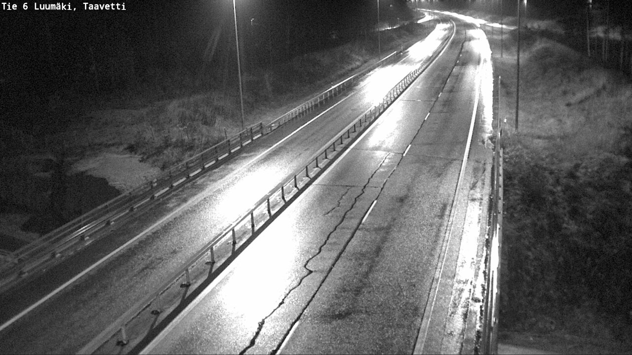 Weather Camera Image Väg 6 Luumäki, Taavetti, Luumäki, Etelä-Karjala