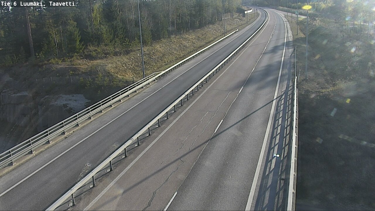 Kelikamerat Kuva Tie 6 Luumäki, Taavetti, Luumäki, Etelä-Karjala