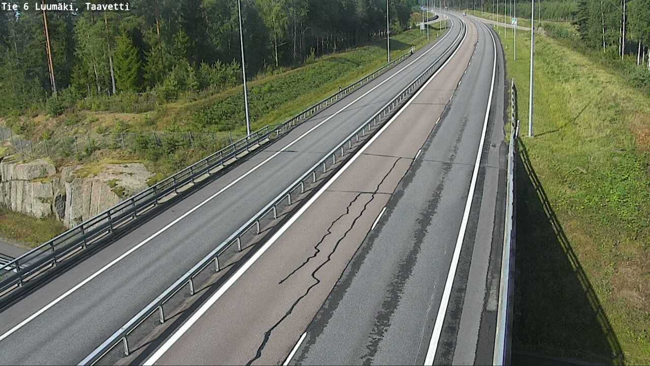Kelikamerat Kuva Tie 6 Luumäki, Taavetti, Luumäki, Etelä-Karjala