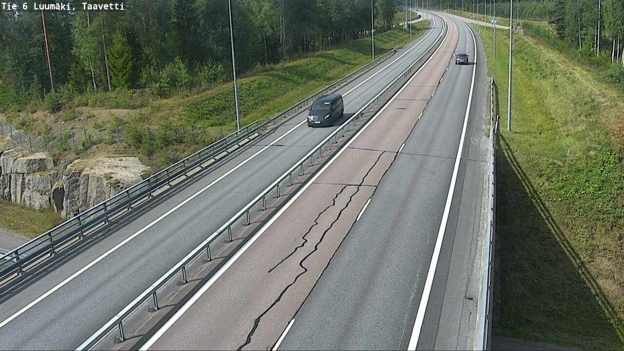 Kelikamerat Kuva Tie 6 Luumäki, Taavetti, Luumäki, Etelä-Karjala