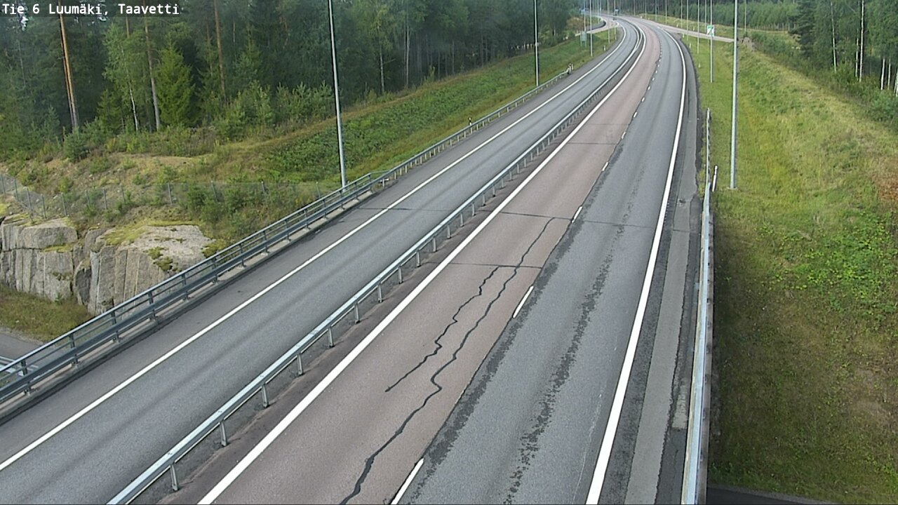 Kelikamerat Kuva Tie 6 Luumäki, Taavetti, Luumäki, Etelä-Karjala