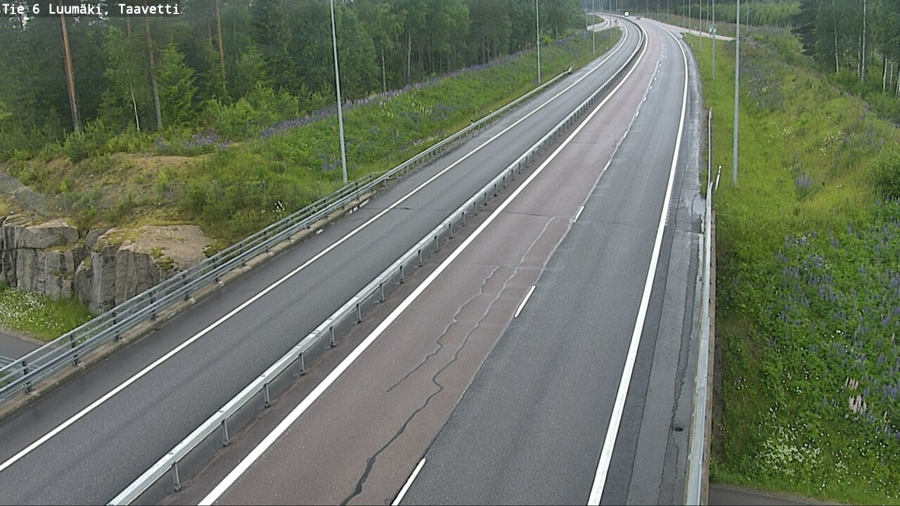 Kelikamerat Kuva Tie 6 Luumäki, Taavetti, Luumäki, Etelä-Karjala