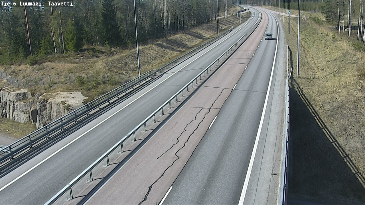 Kelikamerat Kuva Tie 6 Luumäki, Taavetti, Luumäki, Etelä-Karjala