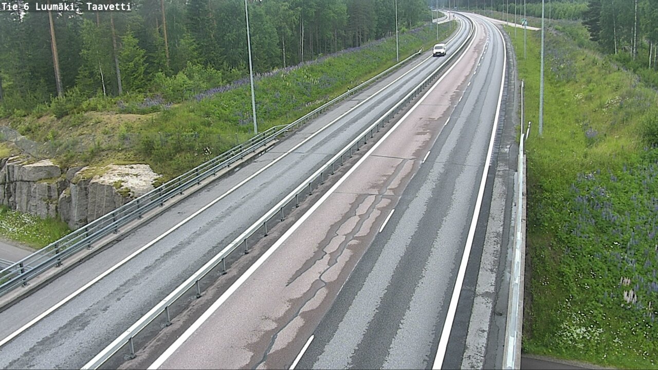 Kelikamerat Kuva Tie 6 Luumäki, Taavetti, Luumäki, Etelä-Karjala