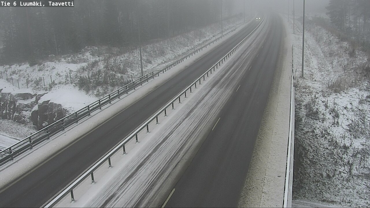 Weather Camera Image Road 6 Luumäki, Taavetti, Luumäki, Etelä-Karjala