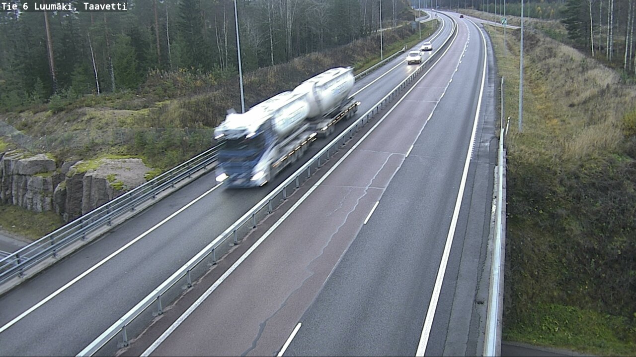 Kelikamerat Kuva Tie 6 Luumäki, Taavetti, Luumäki, Etelä-Karjala