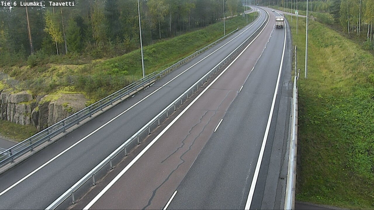 Weather Camera Image Road 6 Luumäki, Taavetti, Luumäki, Etelä-Karjala