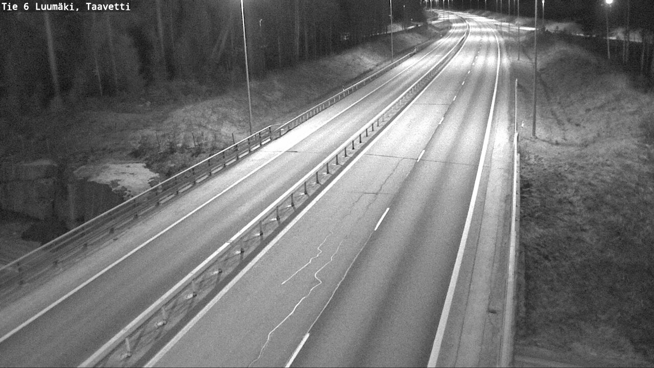Weather Camera Image Road 6 Luumäki, Taavetti, Luumäki, Etelä-Karjala