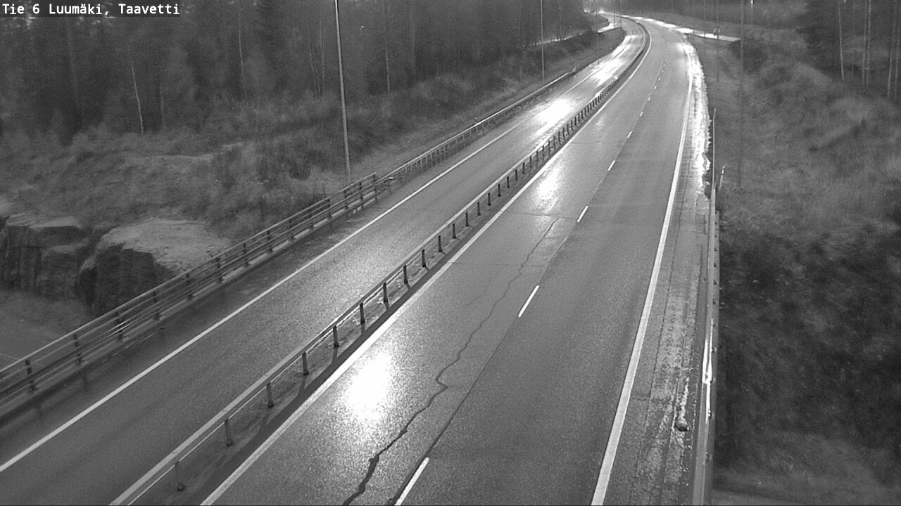 Weather Camera Image Väg 6 Luumäki, Taavetti, Luumäki, Etelä-Karjala
