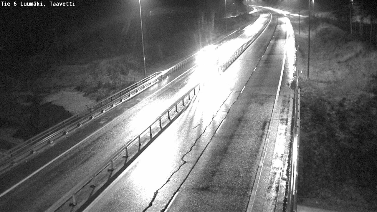 Weather Camera Image Väg 6 Luumäki, Taavetti, Luumäki, Etelä-Karjala