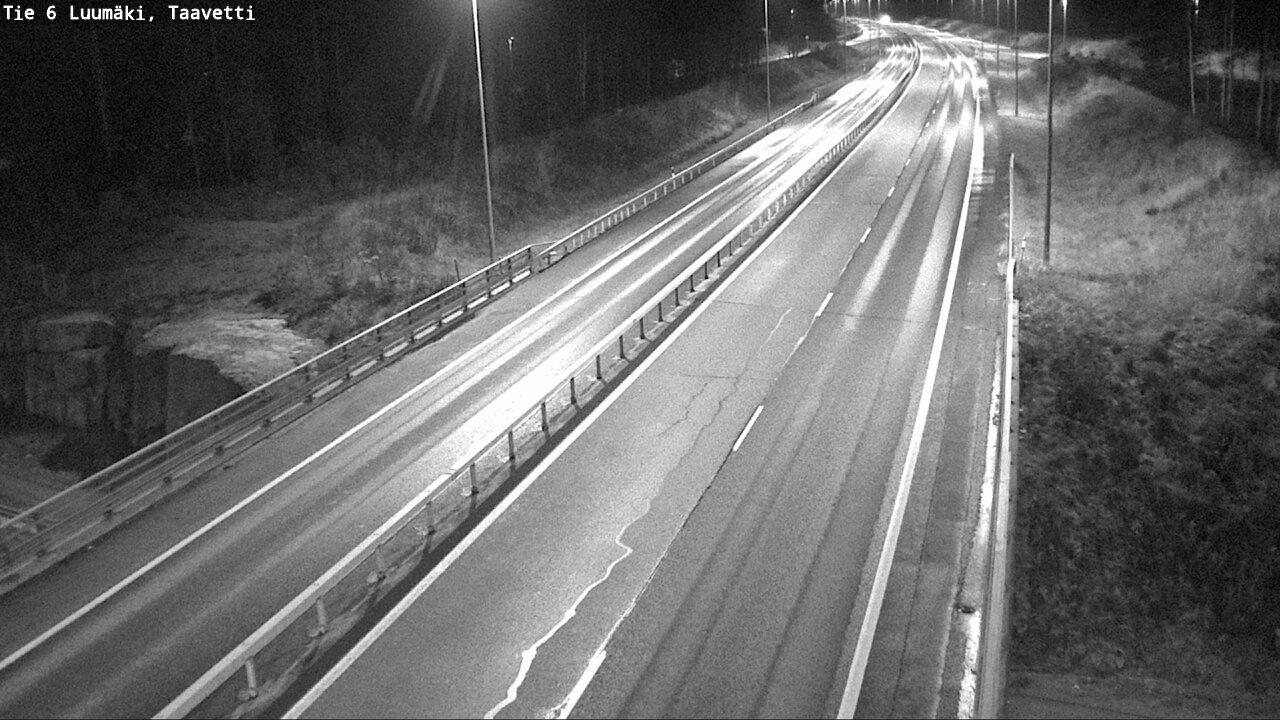 Weather Camera Image Väg 6 Luumäki, Taavetti, Luumäki, Etelä-Karjala