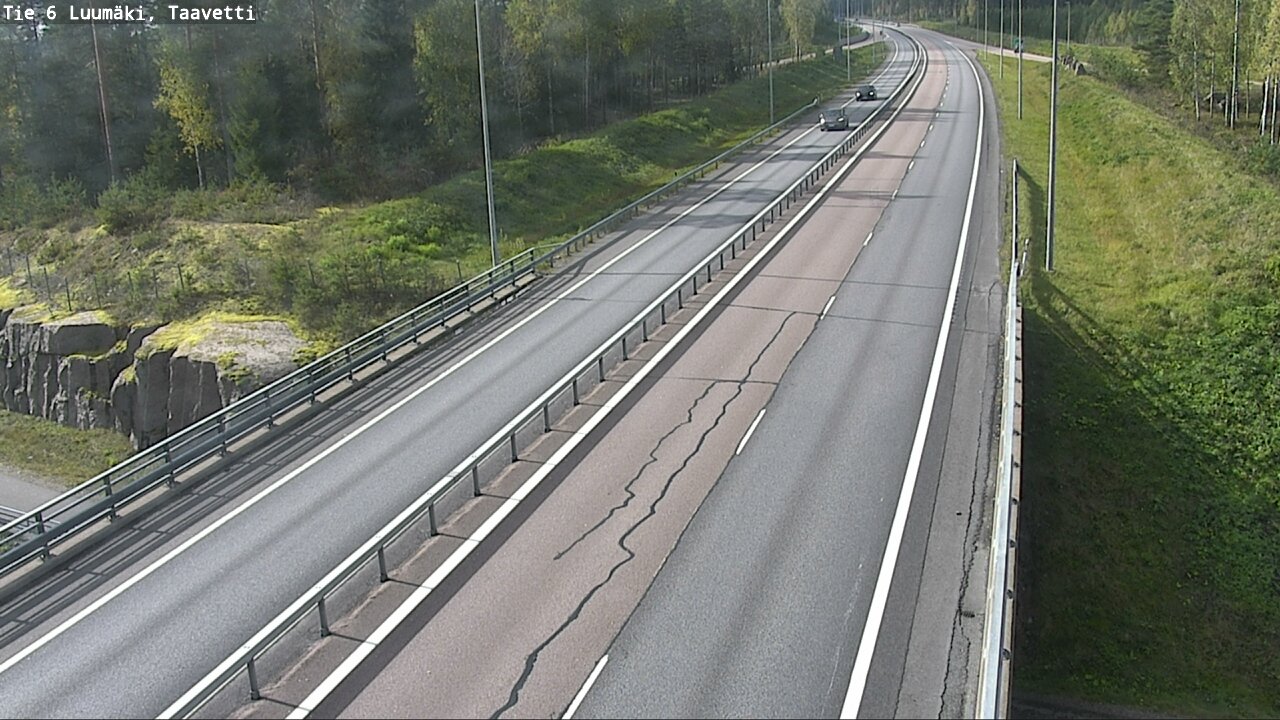 Weather Camera Image Väg 6 Luumäki, Taavetti, Luumäki, Etelä-Karjala