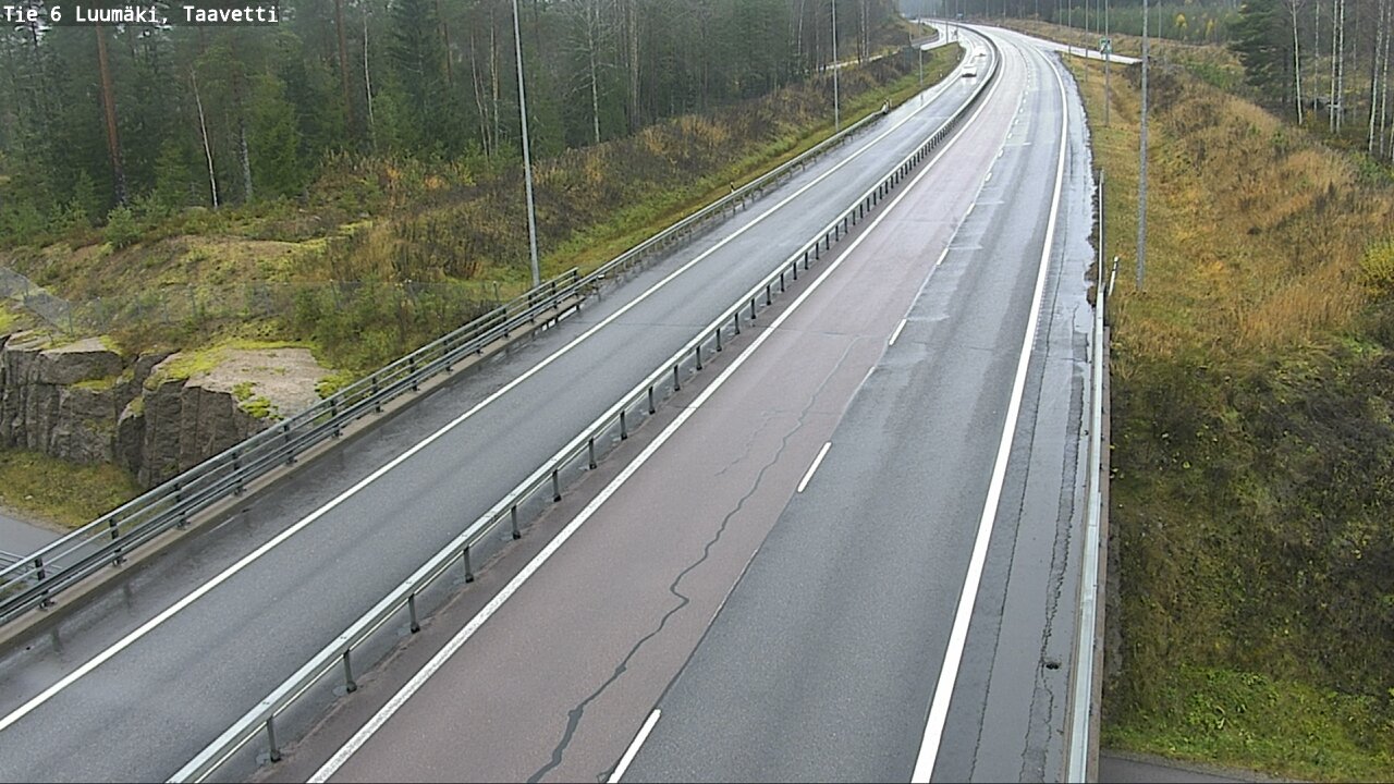 Weather Camera Image Road 6 Luumäki, Taavetti, Luumäki, Etelä-Karjala