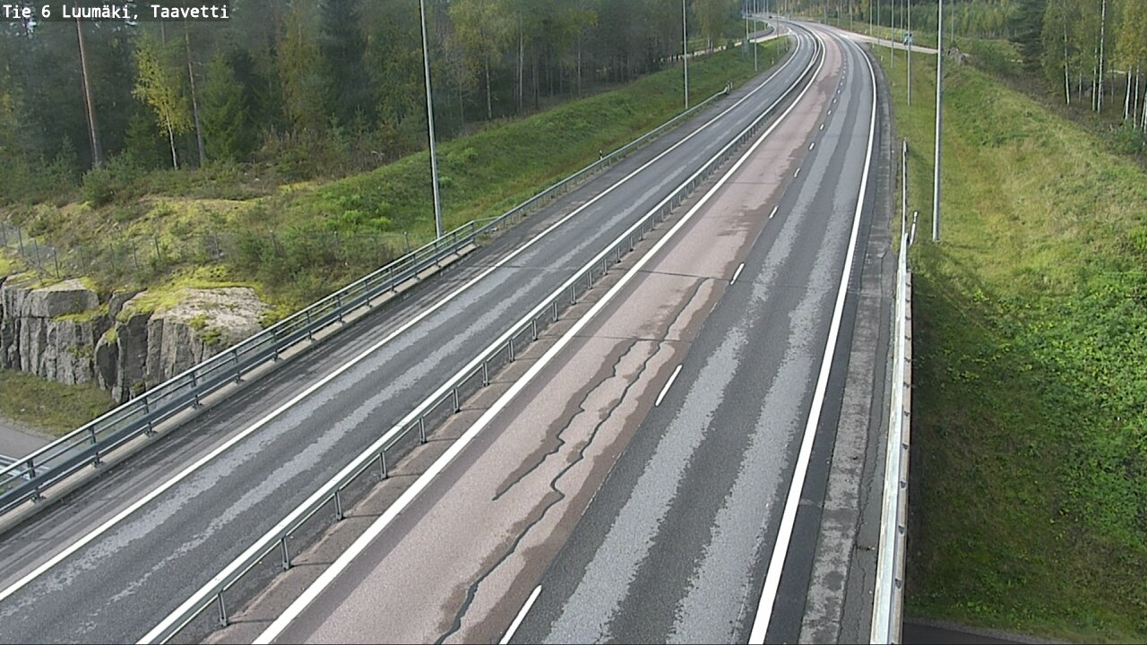 Weather Camera Image Road 6 Luumäki, Taavetti, Luumäki, Etelä-Karjala