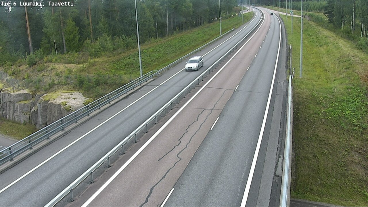 Kelikamerat Kuva Tie 6 Luumäki, Taavetti, Luumäki, Etelä-Karjala