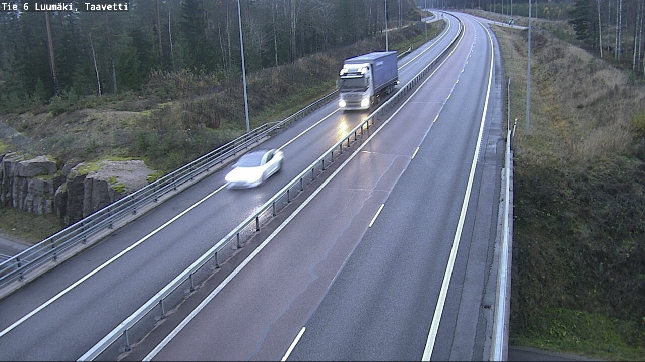 Kelikamerat Kuva Tie 6 Luumäki, Taavetti, Luumäki, Etelä-Karjala