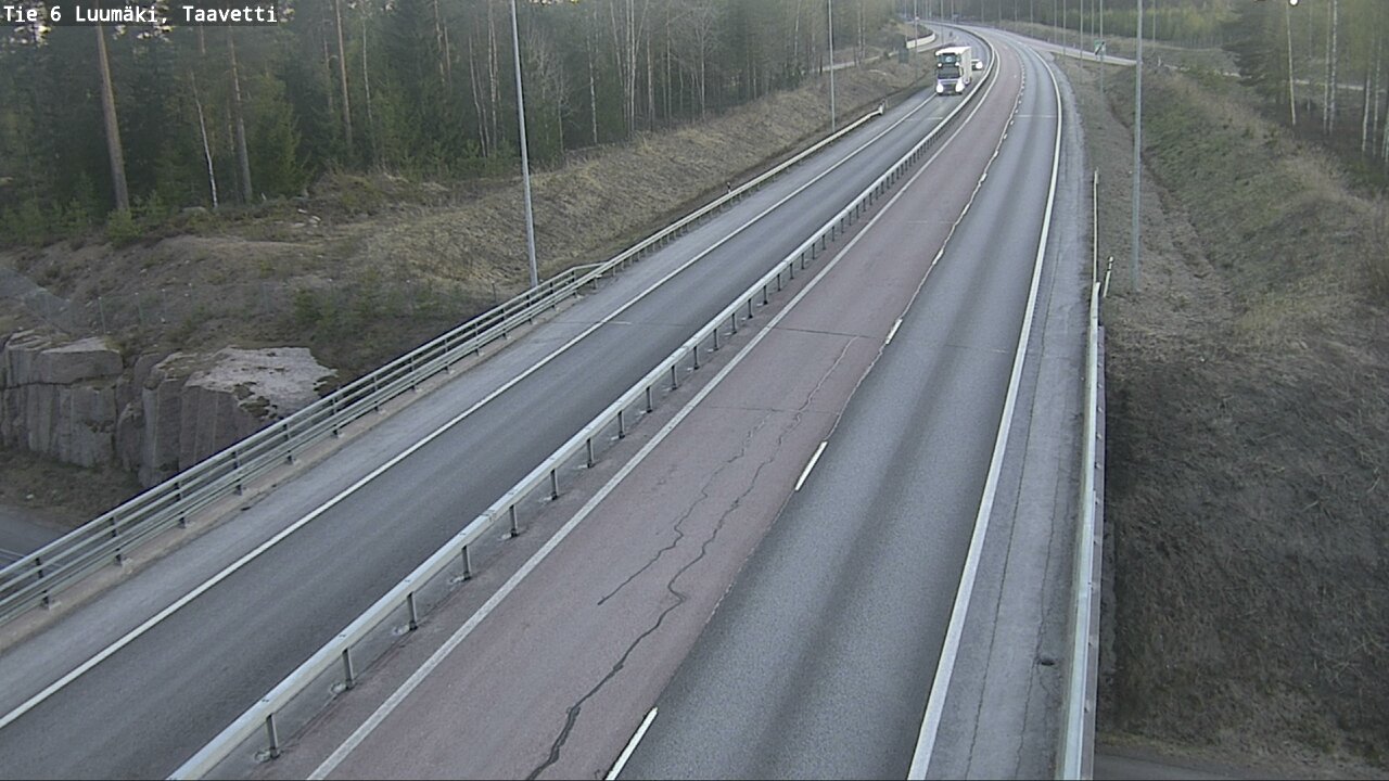 Kelikamerat Kuva Tie 6 Luumäki, Taavetti, Luumäki, Etelä-Karjala