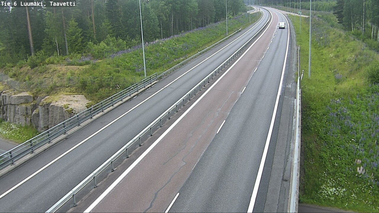Kelikamerat Kuva Tie 6 Luumäki, Taavetti, Luumäki, Etelä-Karjala