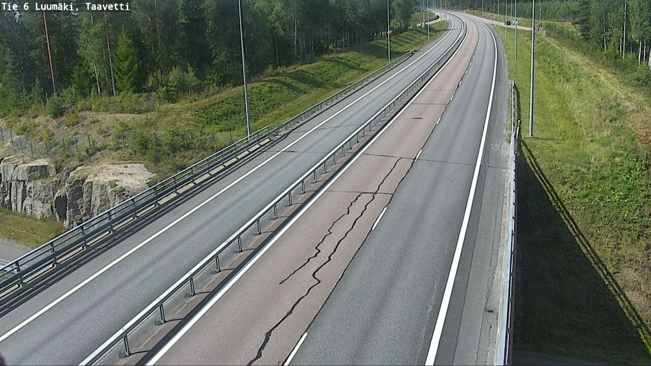 Kelikamerat Kuva Tie 6 Luumäki, Taavetti, Luumäki, Etelä-Karjala