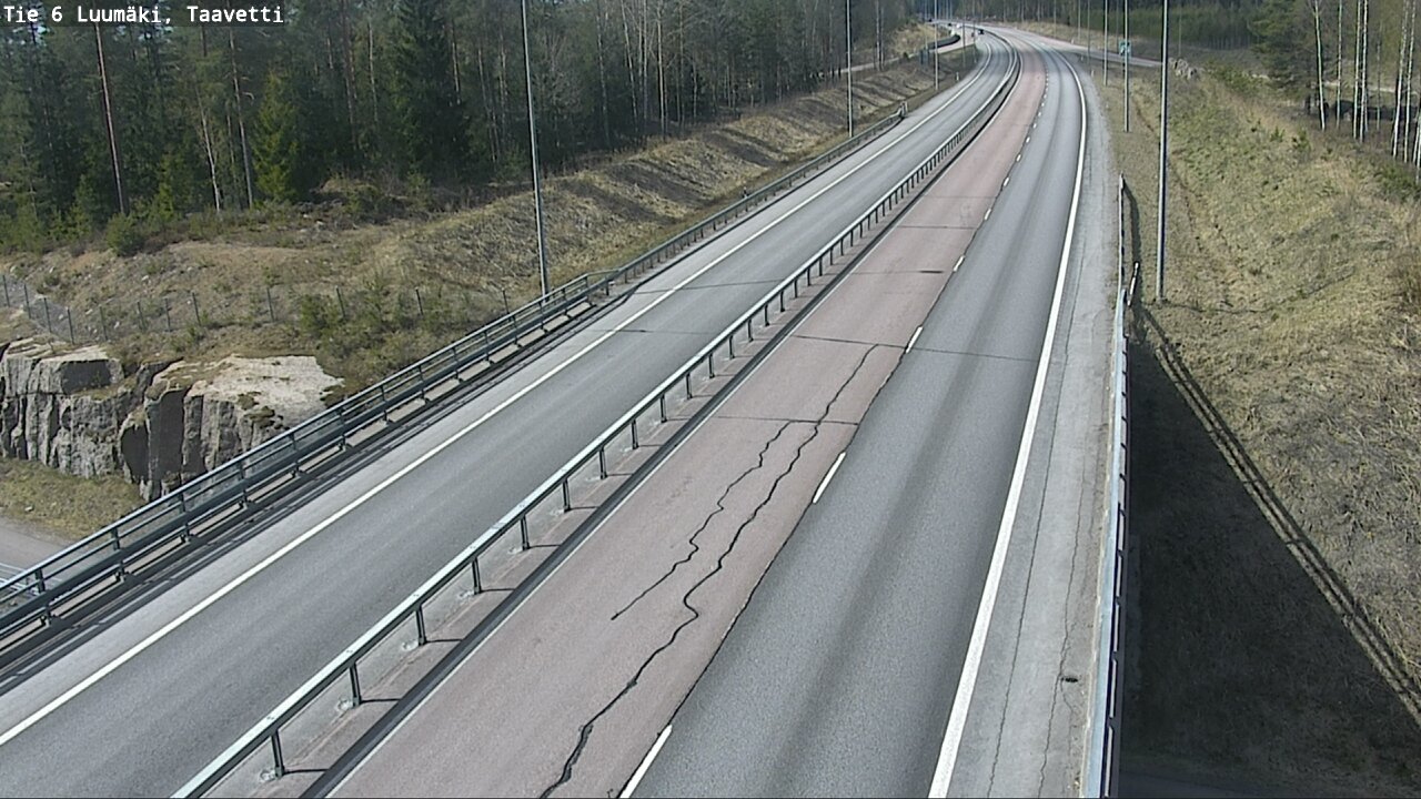 Kelikamerat Kuva Tie 6 Luumäki, Taavetti, Luumäki, Etelä-Karjala