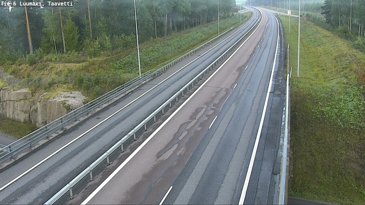 Weather Camera Image Road 6 Luumäki, Taavetti, Luumäki, Etelä-Karjala