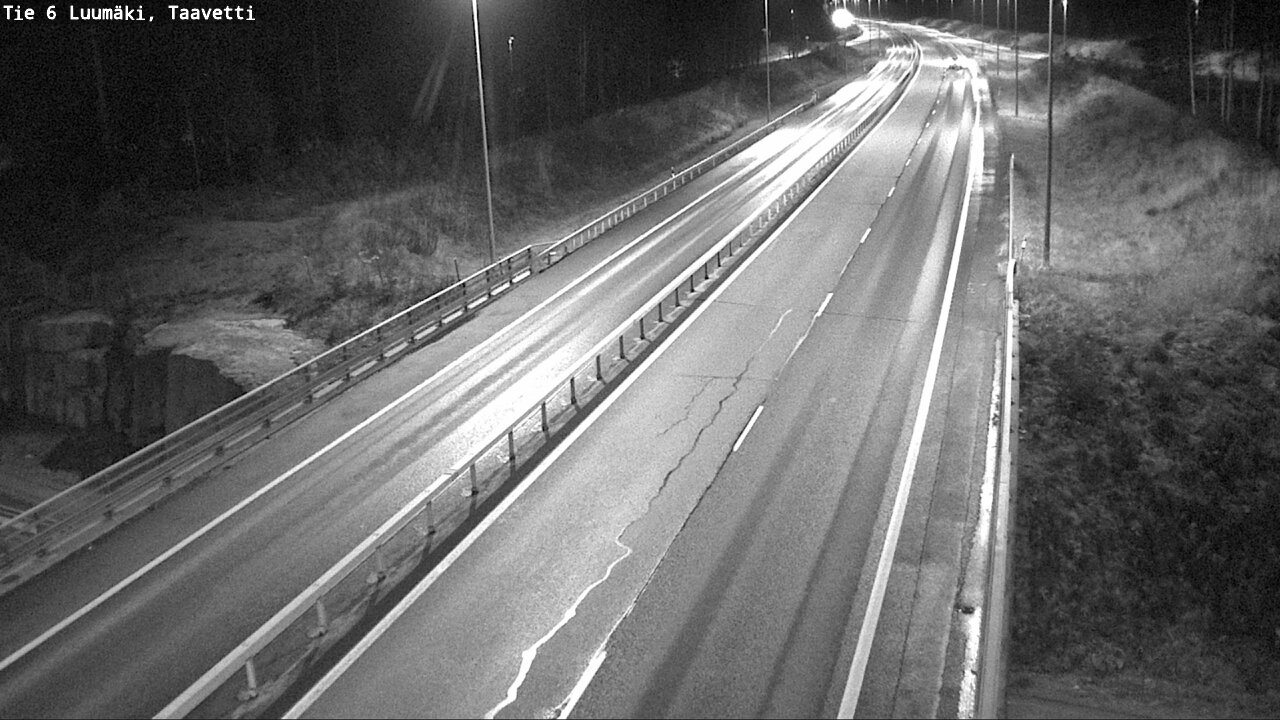 Weather Camera Image Väg 6 Luumäki, Taavetti, Luumäki, Etelä-Karjala