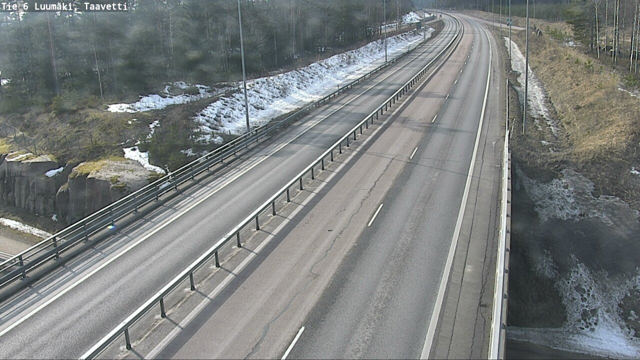 Weather Camera Image Road 6 Luumäki, Taavetti, Luumäki, Etelä-Karjala