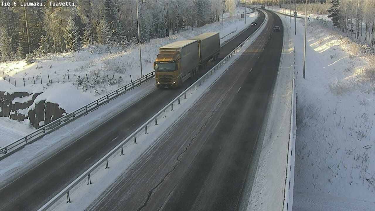Weather Camera Image Road 6 Luumäki, Taavetti, Luumäki, Etelä-Karjala