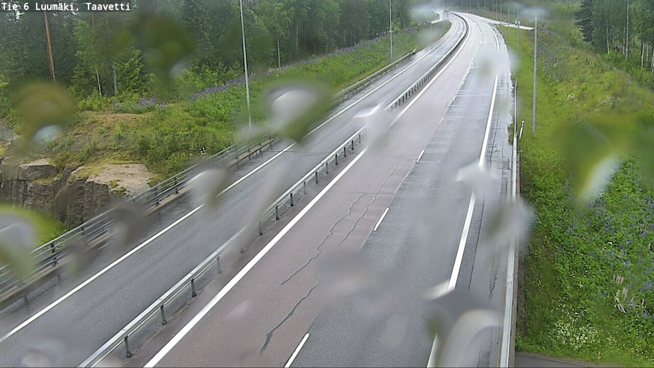 Weather Camera Image Road 6 Luumäki, Taavetti, Luumäki, Etelä-Karjala