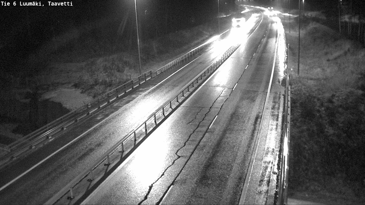 Weather Camera Image Väg 6 Luumäki, Taavetti, Luumäki, Etelä-Karjala