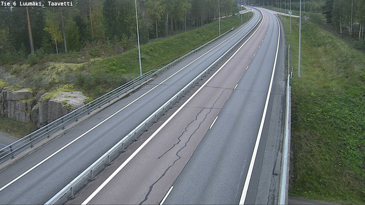Kelikamerat Kuva Tie 6 Luumäki, Taavetti, Luumäki, Etelä-Karjala