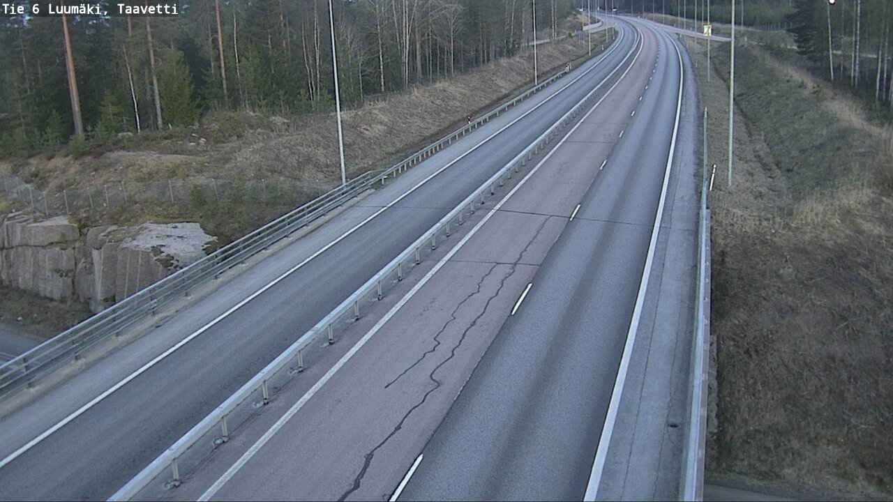 Weather Camera Image Road 6 Luumäki, Taavetti, Luumäki, Etelä-Karjala